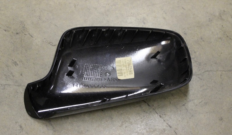 BMW E46 Coupe/Convertible Black Side Mirror Cover full